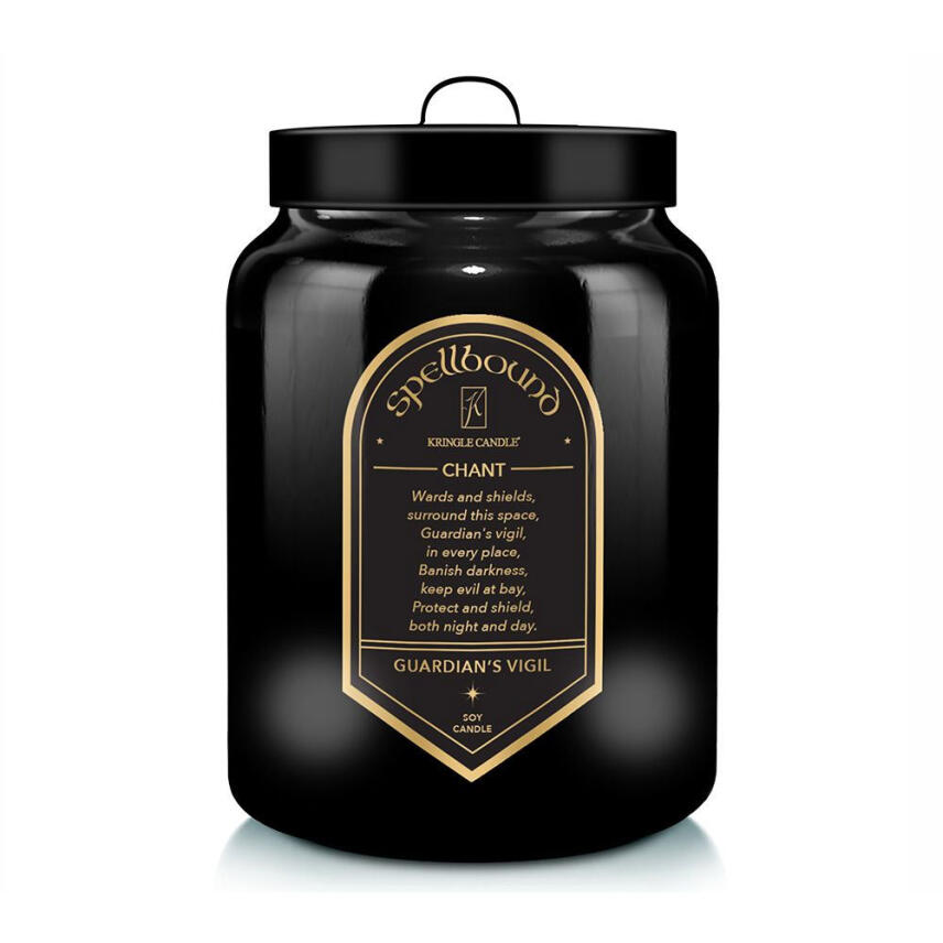 Kringle Candle Guardians Vigil Spellbound Collection Gro&szlig;es Glas Duftkerze 624 g