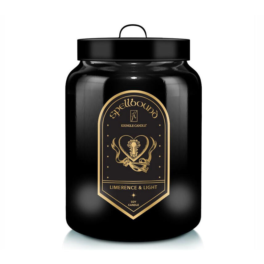 Kringle Candle Limerence &amp; Light Spellbound Collection Gro&szlig;es Glas Duftkerze 624 g