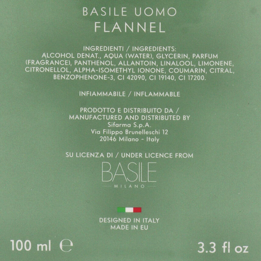 BASILE After Shave Flannel 100ml vapo