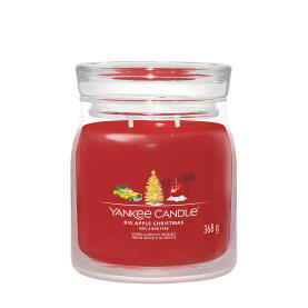 Yankee Candle Big Apple Christmas Signature Duftkerze Medium Glas 368 g