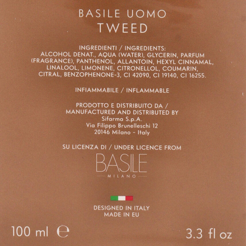 BASILE After Shave Tweed 100 ml vapo