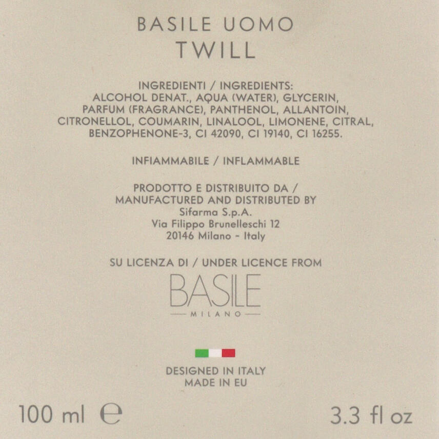 BASILE After Shave Twill 100ml vapo