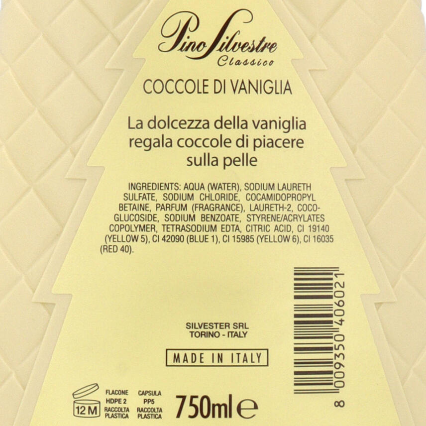 Pino Silvestre Coccole di Vaniglia Badeschaum 750 ml