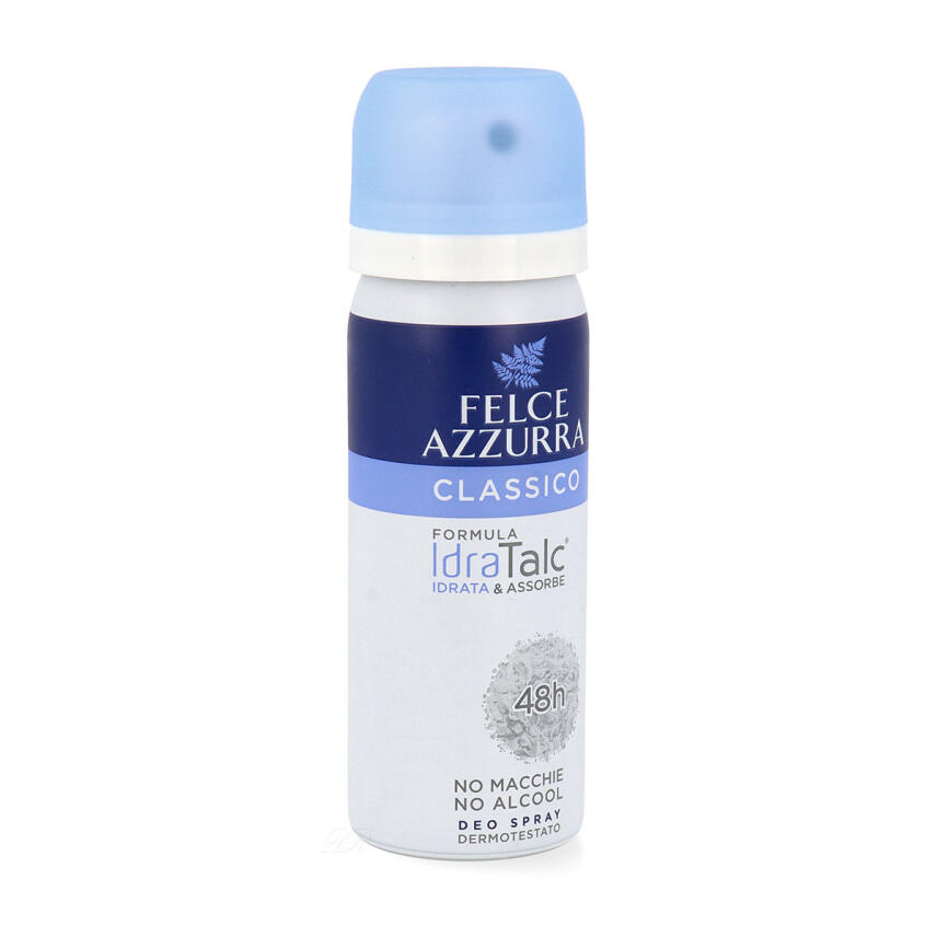 Paglieri Felce Azzurra Deo Spray Classico IdraTalc ohne Alkohol 50 ml - travel