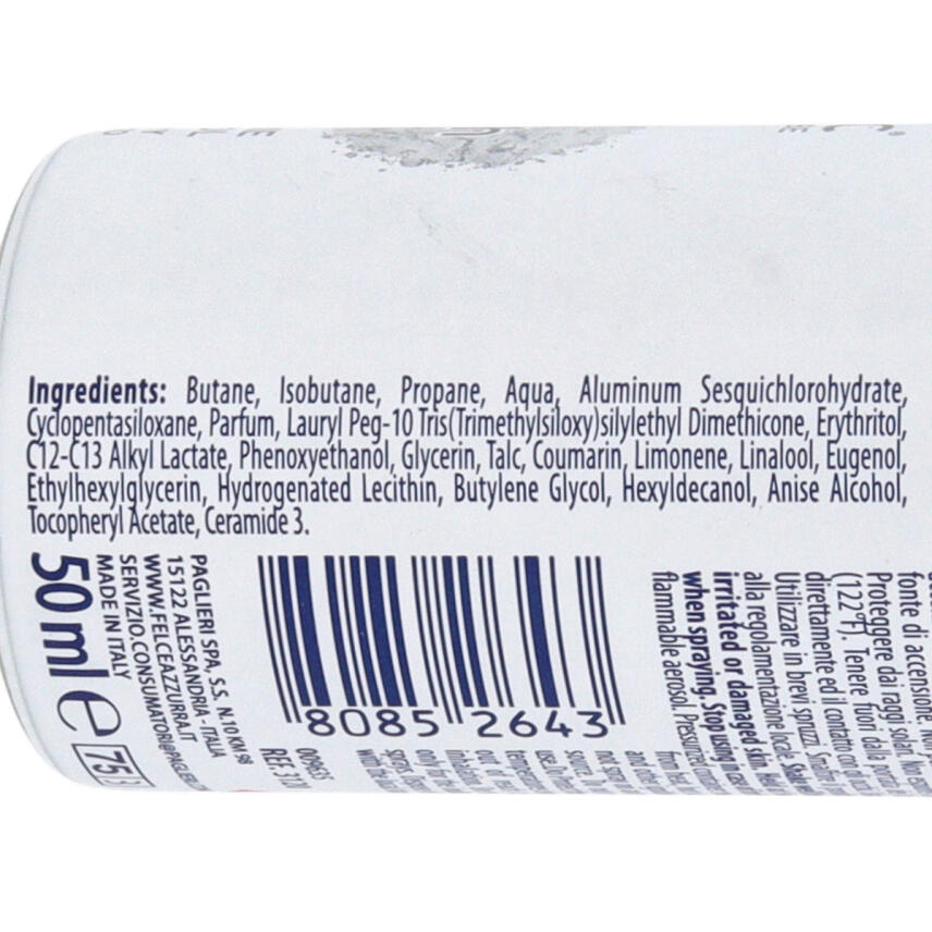 Paglieri Felce Azzurra Deo Spray Classico IdraTalc ohne Alkohol 50 ml - travel
