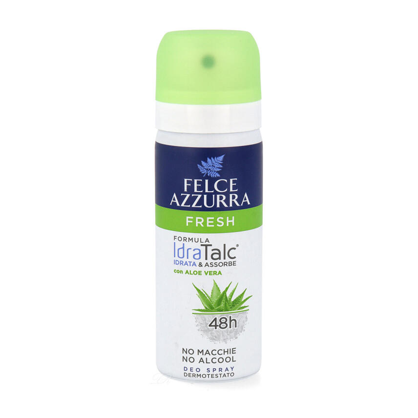 PAGLIERI Felce Azzurra deo fresco idra Talc  ohne Alkohol 50 ml - travel