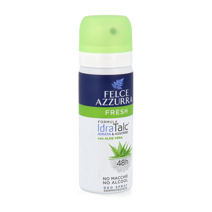 PAGLIERI Felce Azzurra deo fresco idra Talc  ohne Alkohol 50 ml - travel