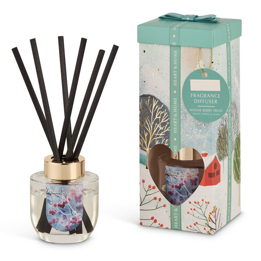 Heart &amp; Home Diffusor Winter Berry Frost Raumduft 70 ml