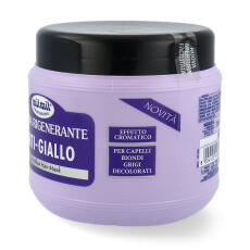milmil Crema Rigenerante Anti Giallo 750 ml Haarmaske Anti-Gelbstich