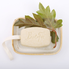 BadeFee Festes Shampoo Vegan f&uuml;r Trockenes Haar Hopfenbl&uuml;ten 80 g