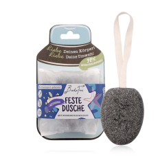 BadeFee Feste Dusche Vegan Meeresfrische mit Aktivkohle 85 g