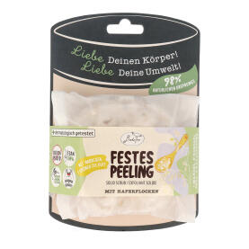 BadeFee Festes Peeling Vegan mit Haferflocken 85 g