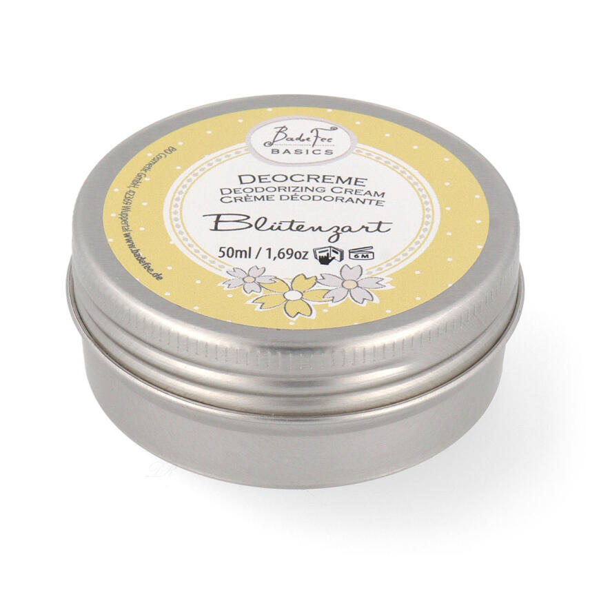 BadeFee Deocreme Bl&uuml;tenzart Vegan 45 g