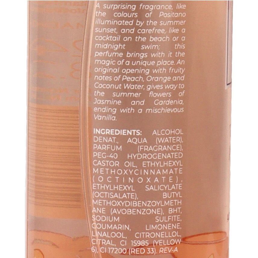 Aqua di Sorrento Tramonto a Positano K&ouml;rperwasser Damen 245 ml vapo