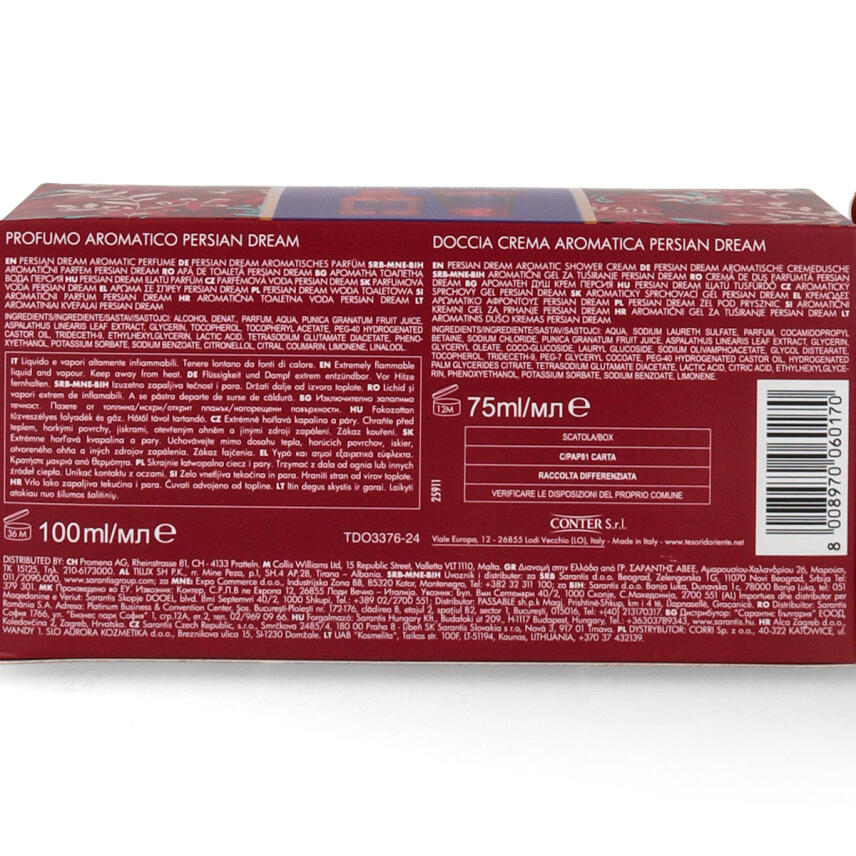 Tesori dOriente Persian Dream Geschenkset Parfum 100 ml &amp; Duschcreme 75 ml