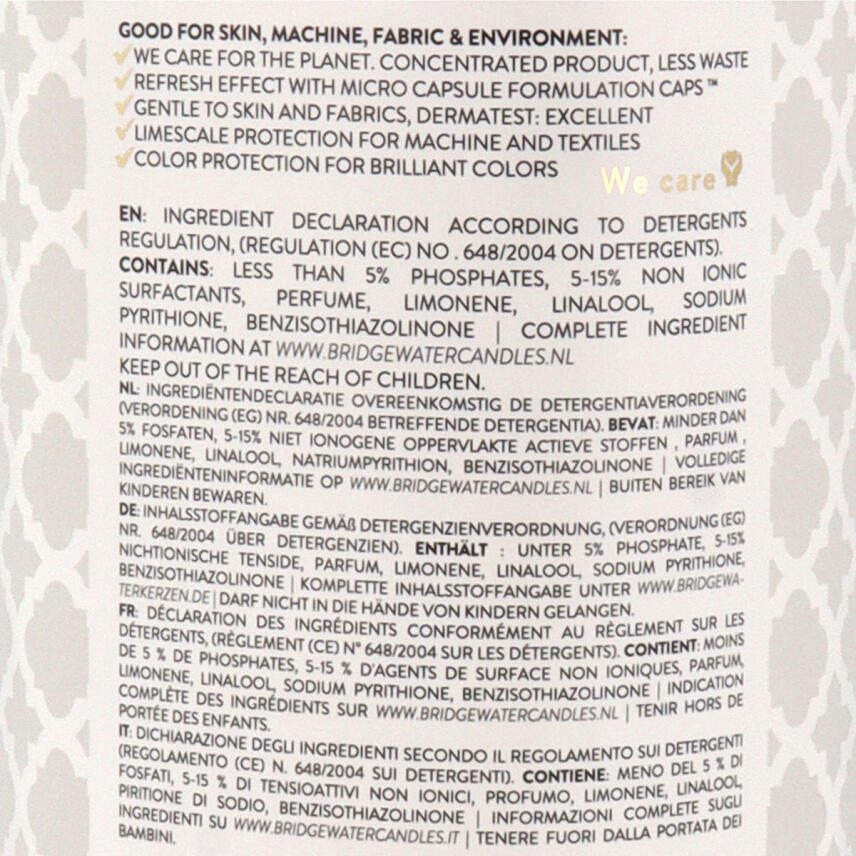 Bridgewater Sweet Grace Waschmittel 1 L