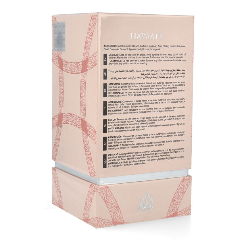 Lattafa Hayaati Eau de Parfum Damen 100 ml vapo