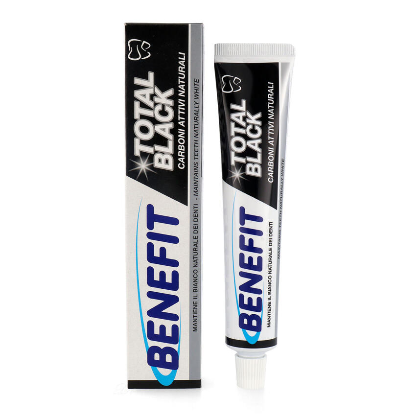 Malizia Benefit Zahnpasta Total Black 75ml