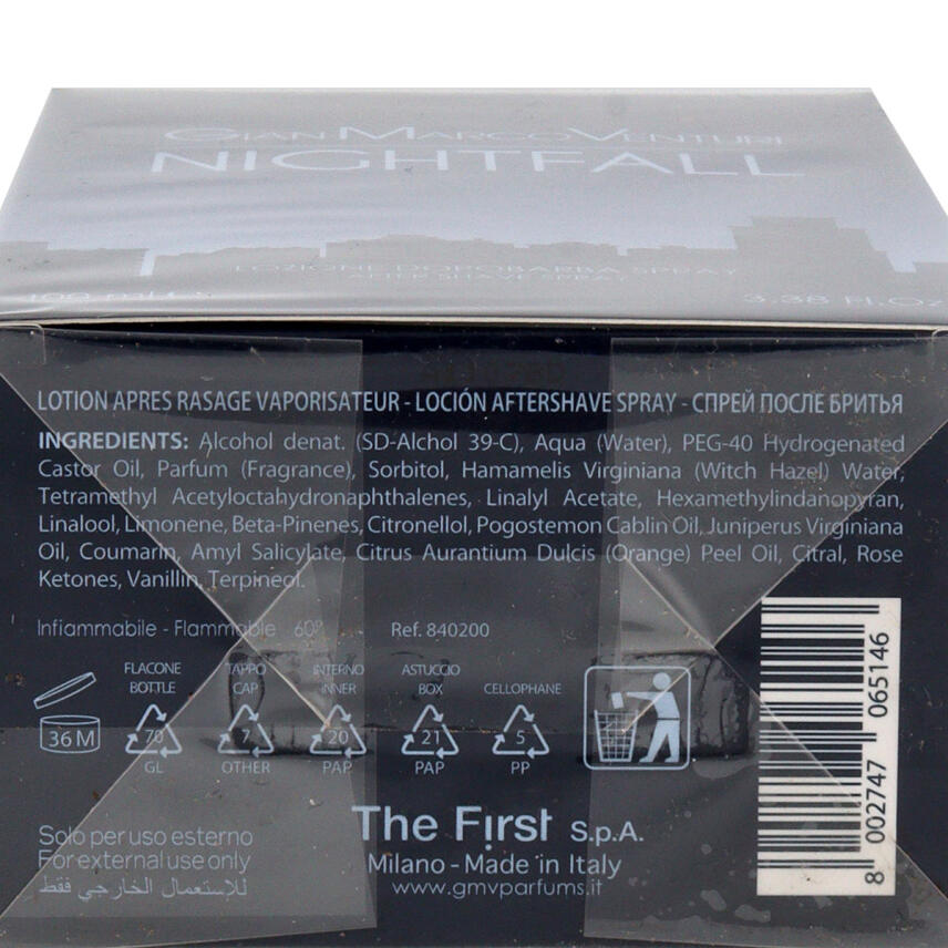 Gian Marco Venturi Nightfall After Shave 100 ml