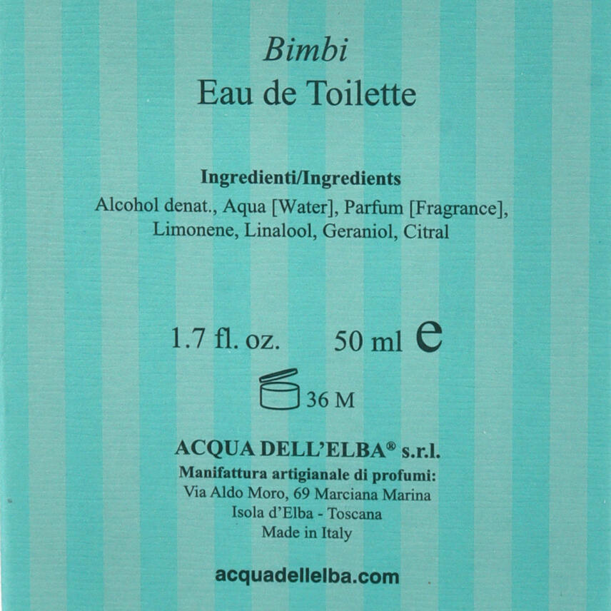 Acqua dellElba Bimbi Eau de Toilette 50 ml vapo