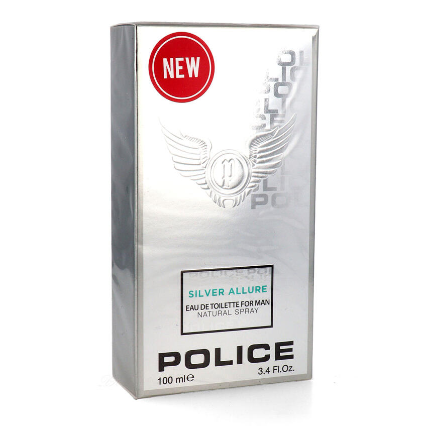 Police Silver Allure Eau de Toilette f&uuml;r Herren 100 ml vapo
