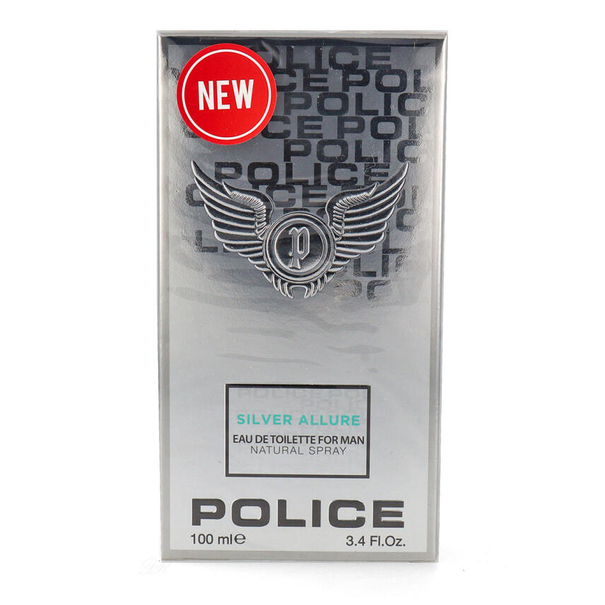 Police Silver Allure Eau de Toilette f&uuml;r Herren 100 ml vapo