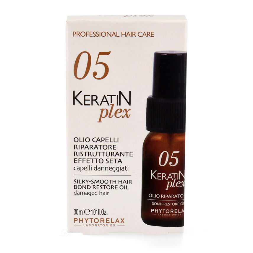 Phytorelax Keratin plex Haar&ouml;l f&uuml;r strapaziertes Haar 30 ml