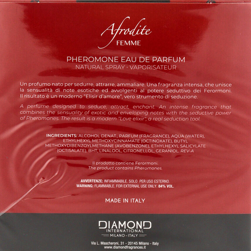 Sexy Gate Afrodite Pheromone Eau de Parfum f&uuml;r Damen 100 ml vapo