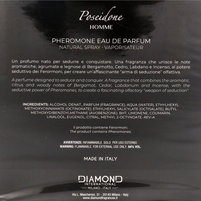 Sexy Gate Poseidone Pheromone Eau de Parfum f&uuml;r Herren 100 ml vapo