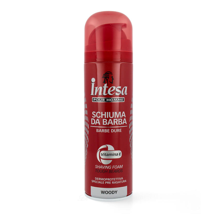 intesa pour Homme Rasierschaum Woody mit Vitamin E - 300ml