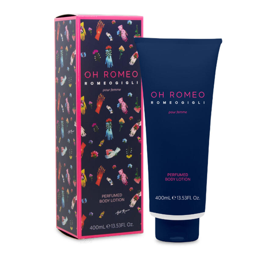 Romeo Gigli Oh Romeo Bodylotion pour femme 400 ml