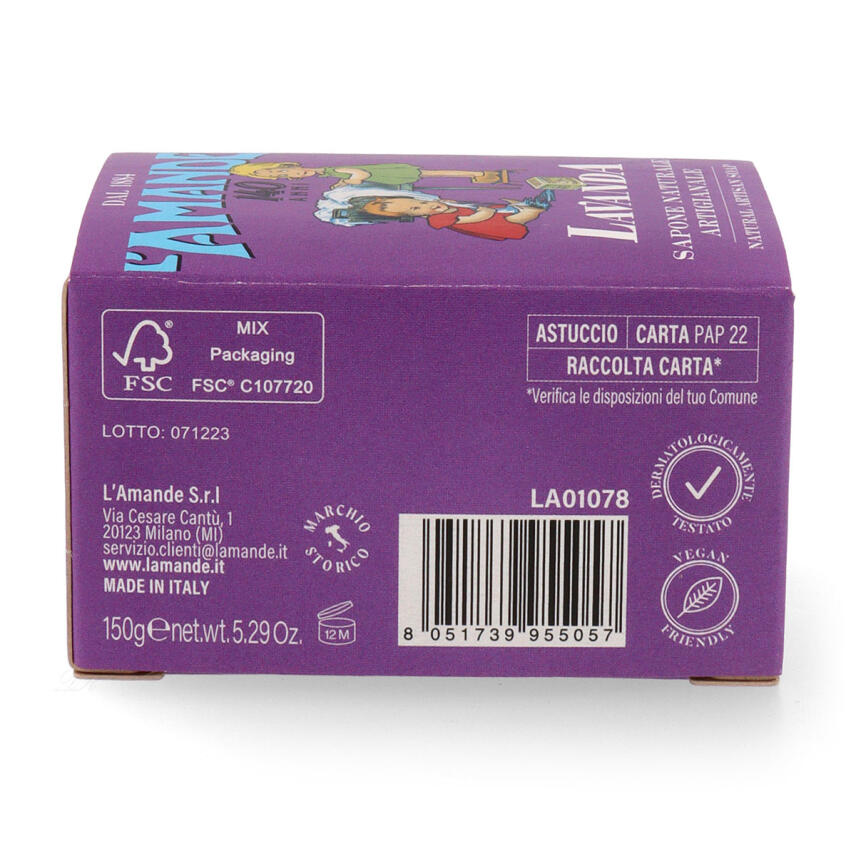 LAmande Seife Lavendel 150 g