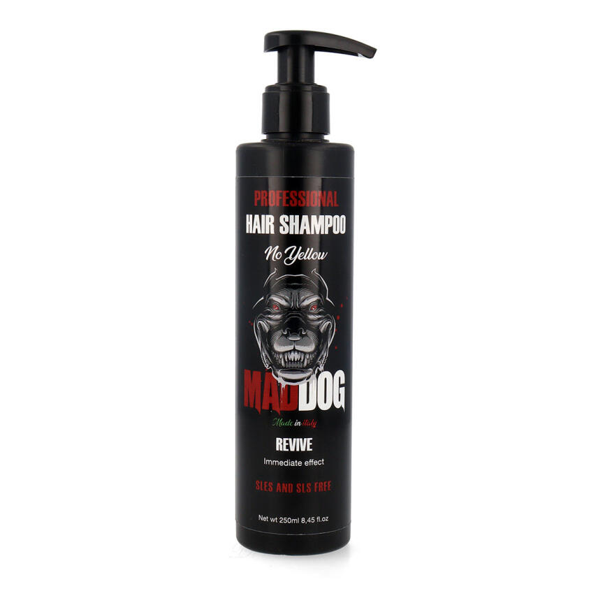 Mad Dog Anti No Yellow Haar Shampoo 250 ml