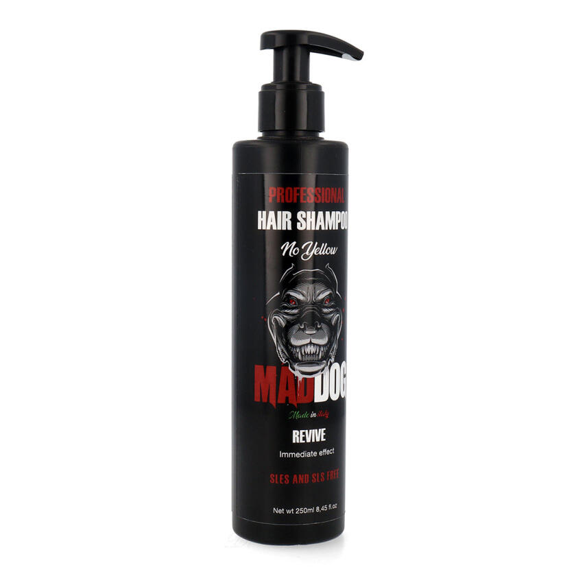 Mad Dog Anti No Yellow Haar Shampoo 250 ml