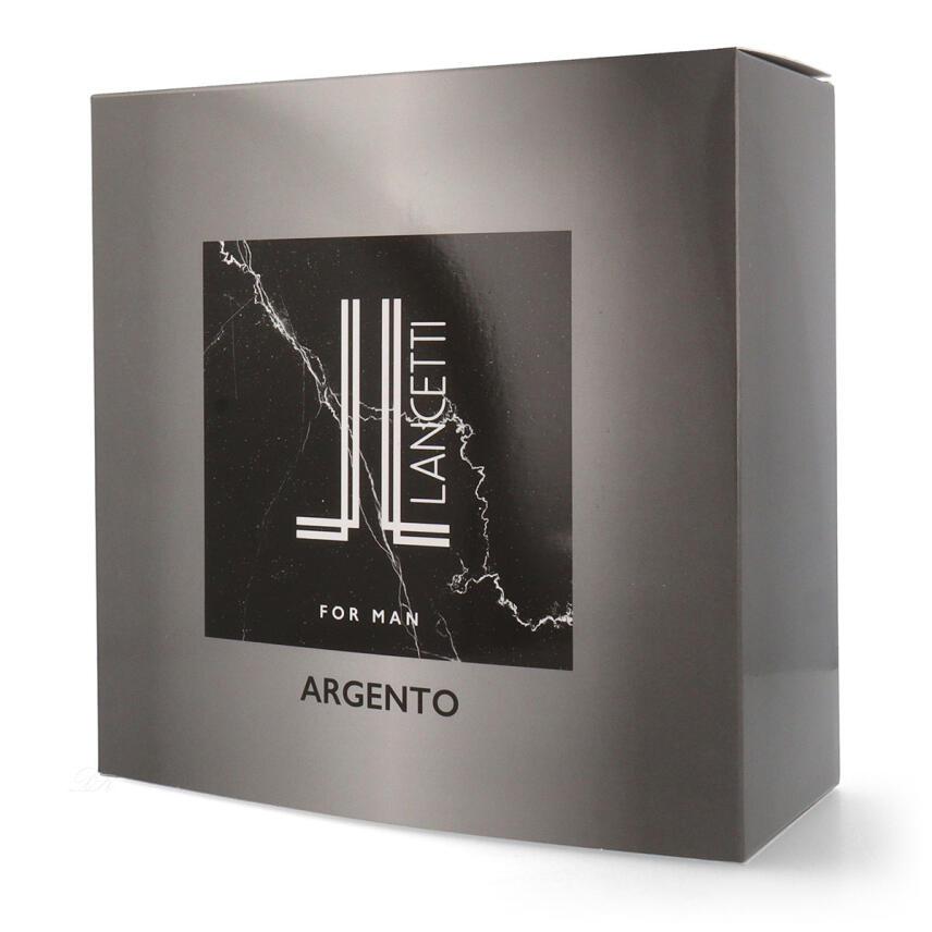 Lancetti Argento Silver Geschenkset Eau de Toilette Men 100 ml &amp; Deo 150 ml