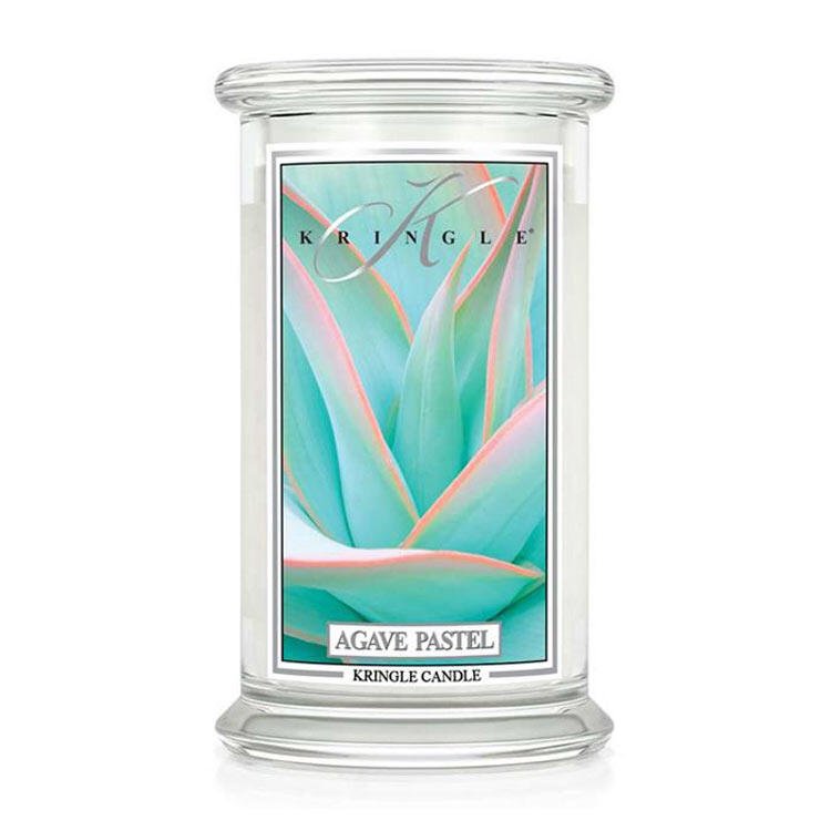Kringle Candle Agave Pastel Gro&szlig;es Glas Duftkerze 624 g
