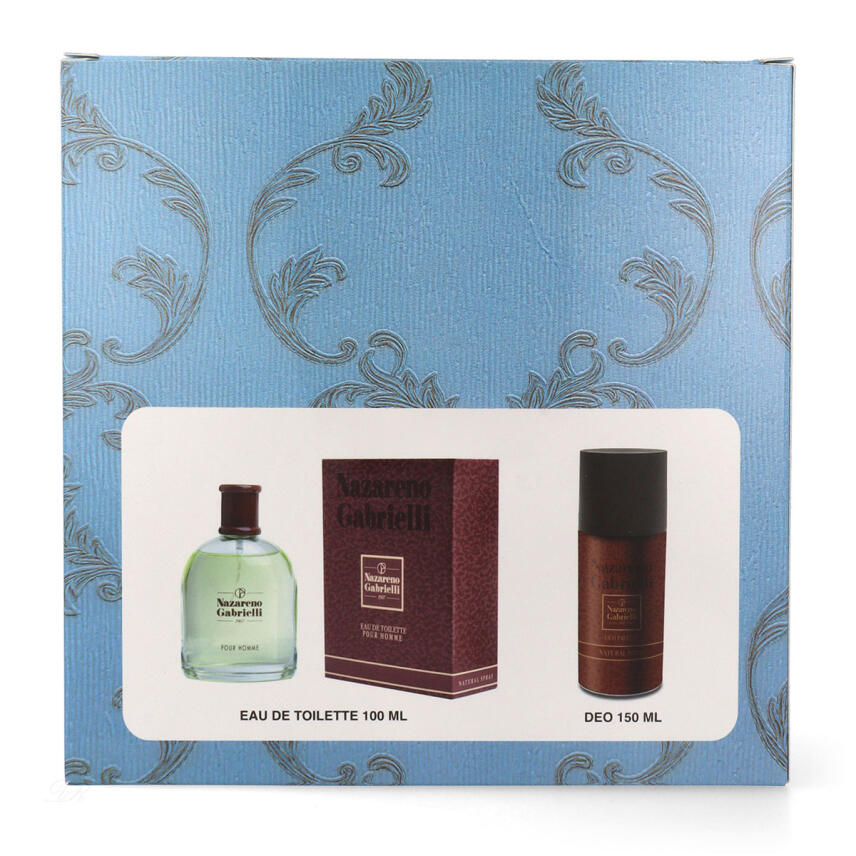 Nazareno Gabrielli Geschenkset Homme Eau de Toilette 100 ml + Deo 150 ml