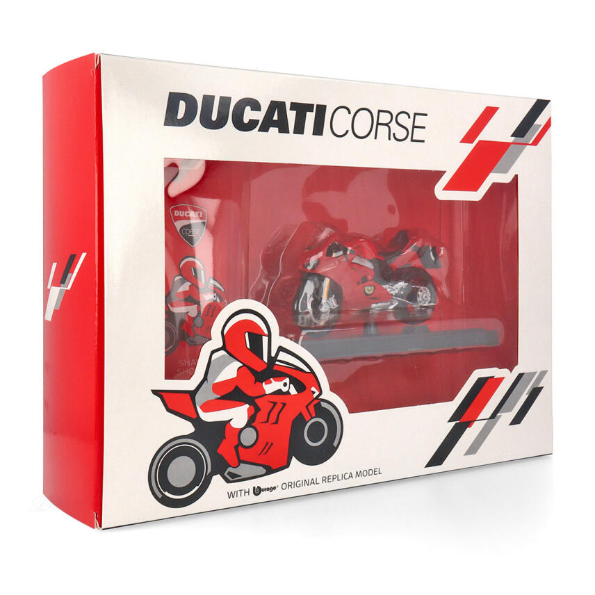 Ducati Geschenkset Duschgel 200 ml &amp; Panigale V4 Modell