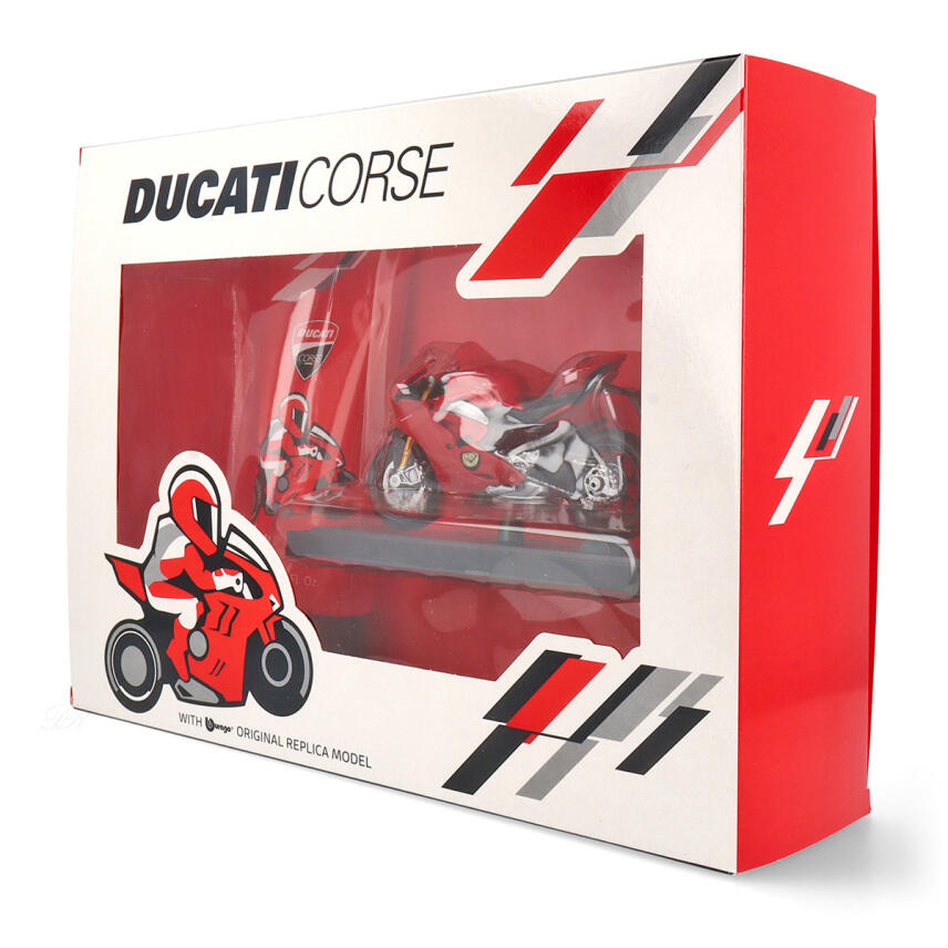 Ducati Geschenkset Duschgel 200 ml &amp; Panigale V4 Modell