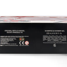Ducati Geschenkset Duschgel 200 ml &amp; Panigale V4 Modell