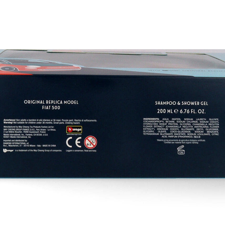Fiat 500 Set Duschgel + 500 Replica