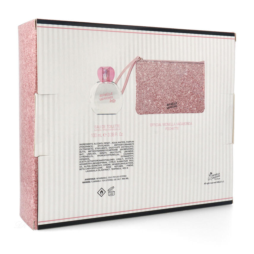 Monella Vagabonda Belle Set Eau de Toilette 100 ml  &amp; Pochette