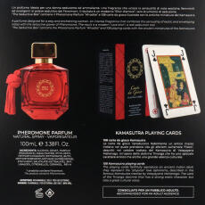 Sexy Gate Afrodite Pheromone Eau de Parfum 100 ml + Kamasutra Spielkarten