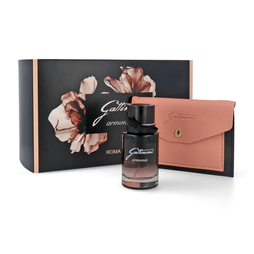 Gattinoni armonia Set Eau de Parfum f&uuml;r Damen 40 ml vapo + Geldb&ouml;rse