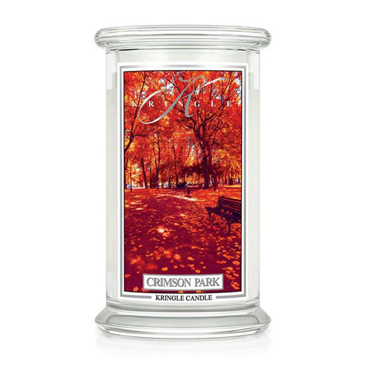 Kringle Candle Crimson Park Gro&szlig;es Glas Duftkerze 624 g