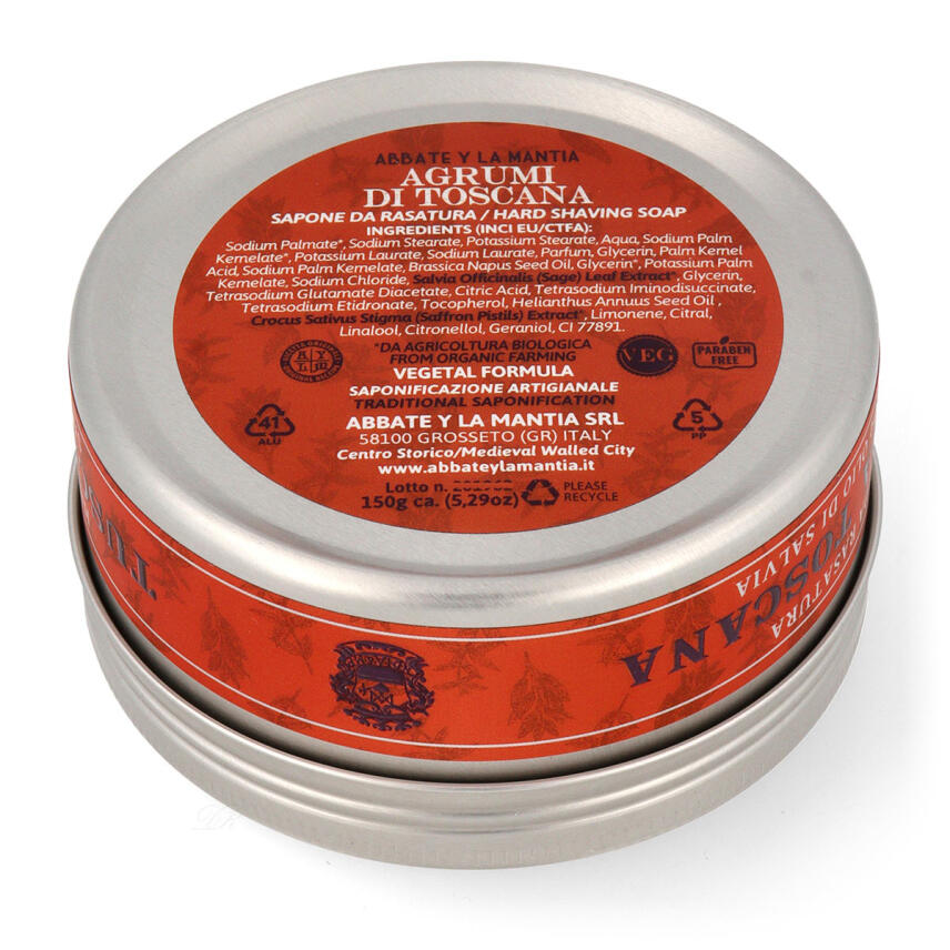 Abbate Y La Mantia Rasierseife Agrumi di Toscana 150 ml