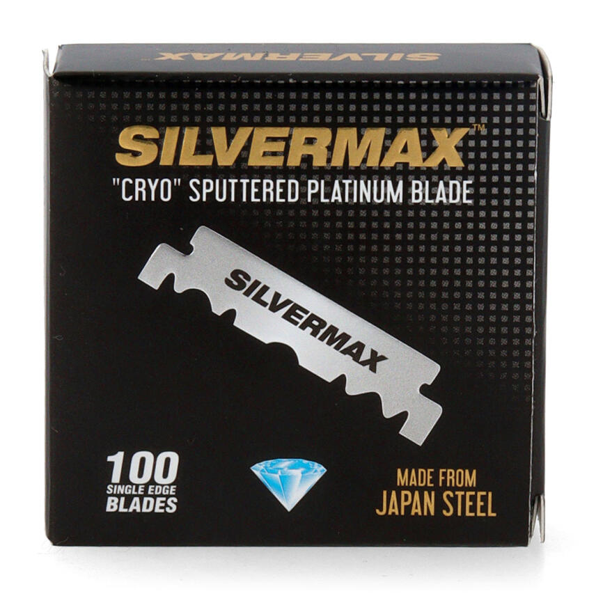 Silvermax halbe Klinge Rasierklingen Packungsinhalt 100 St&uuml;ck