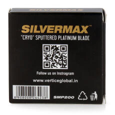 Silvermax halbe Klinge Rasierklingen Packungsinhalt 100 St&uuml;ck