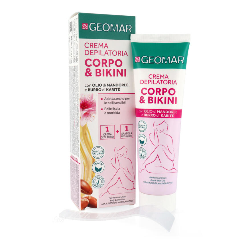 GEOMAR Enthaarungscreme mit Mandel&ouml;l &amp; Karit&eacute;butter 150 ml