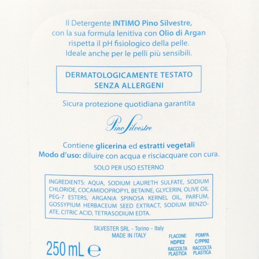 Pino Silvestre Intimo Sensitive Intimseife 250 ml